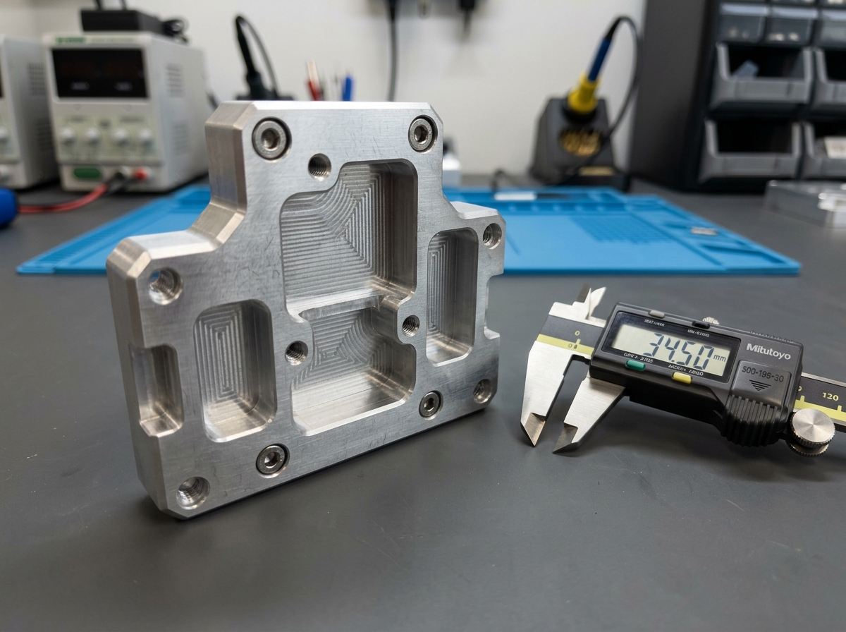 Aluminium precisie montageplaten